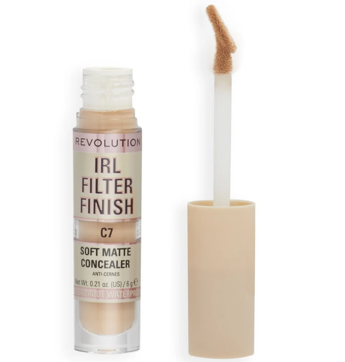 Corector IRL Filter Finish C7, 6g, Makeup Revolution 