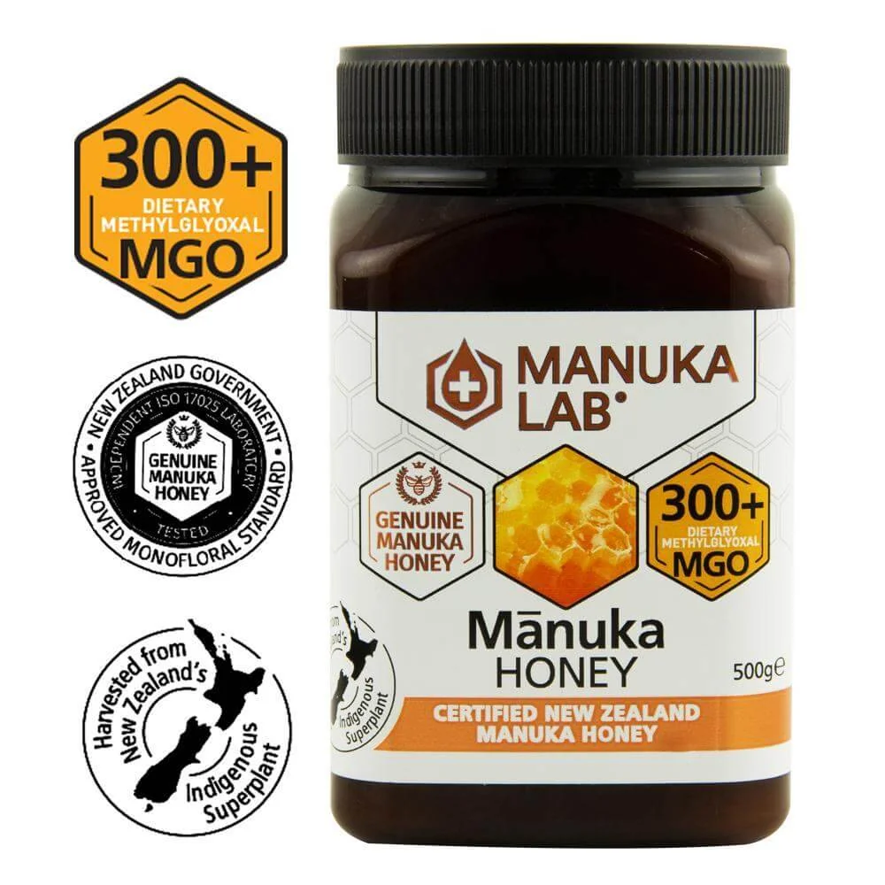 Miere de manuka MGO 300+ Manuka Lab, 500g, Republica Bio