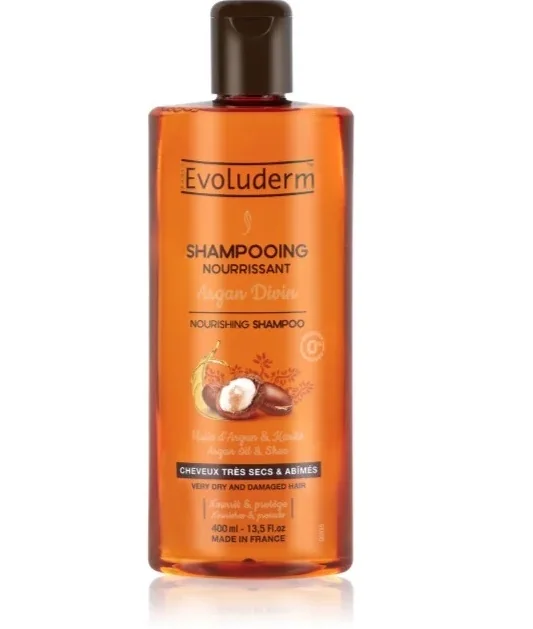 Sampon hranitor Argan Divin, 400ml, Evoluderm