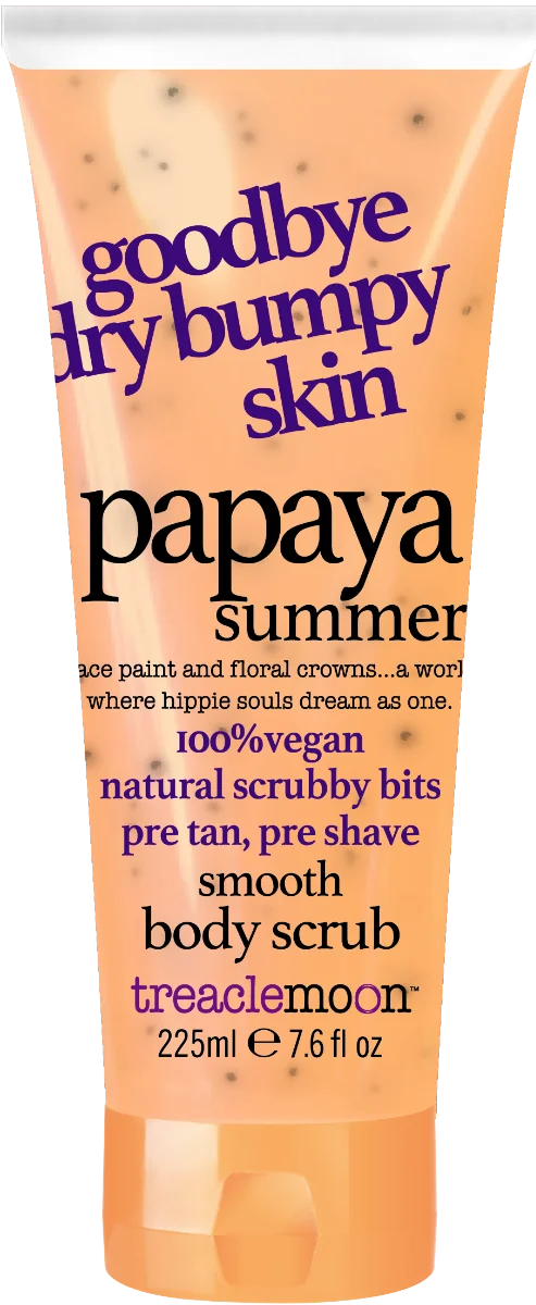 Scrub de corp Papaya Summer, 225ml, Treaclemoon