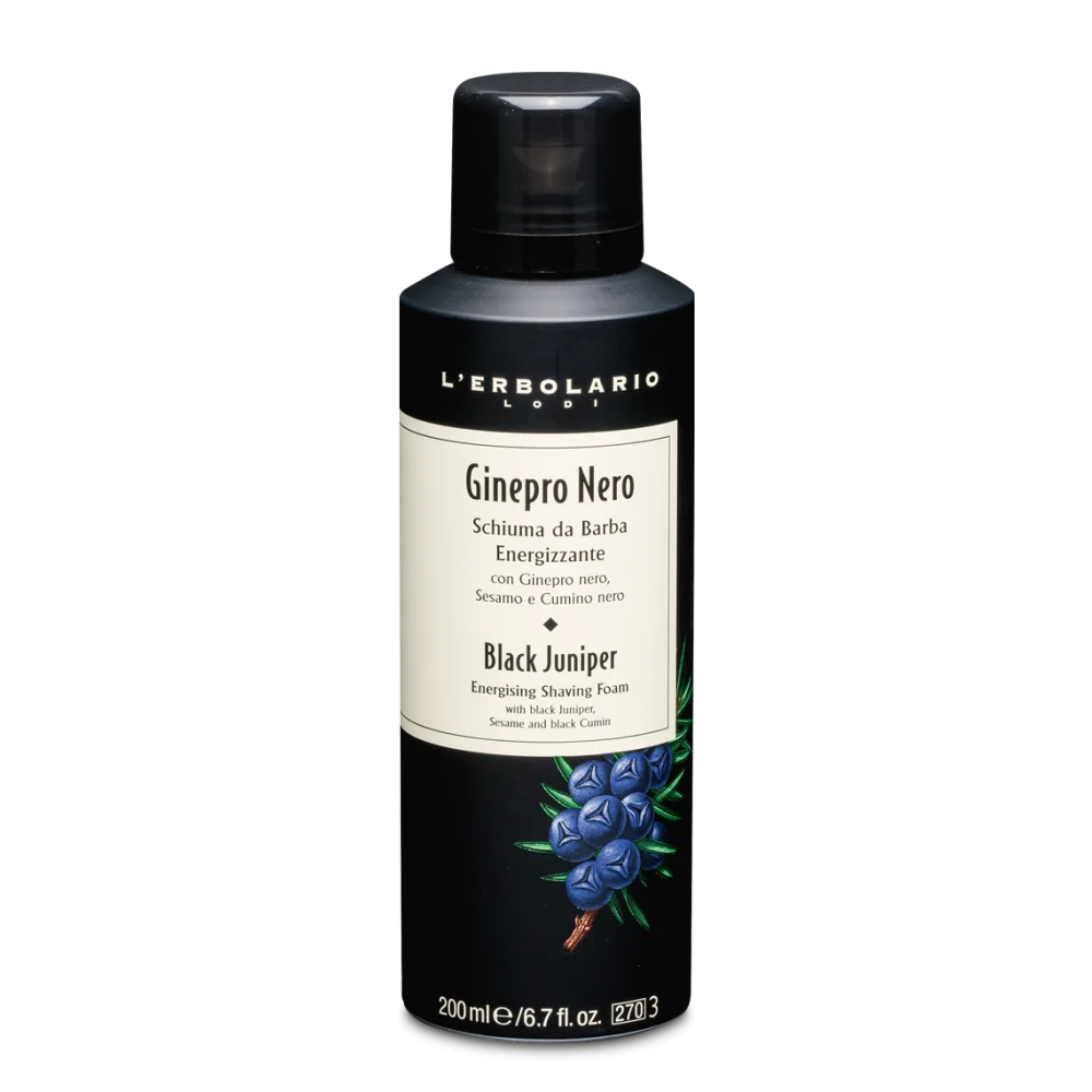 L'Erbolario Spuma de ras Black Juniper, 200ml