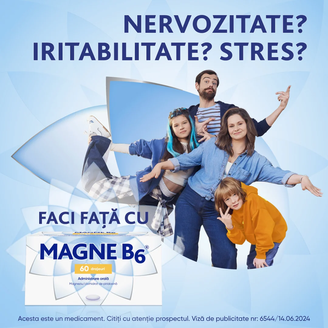 Magne B6, 60 drajeuri, Sanofi 