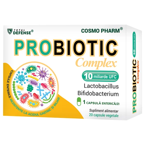 Probiotic Complex 10mld UCF, 20 capsule, Cosmopharm 