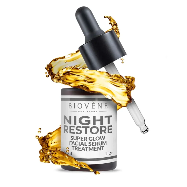 Ser tratament de noapte Night Restore, 30ml, Biovene 