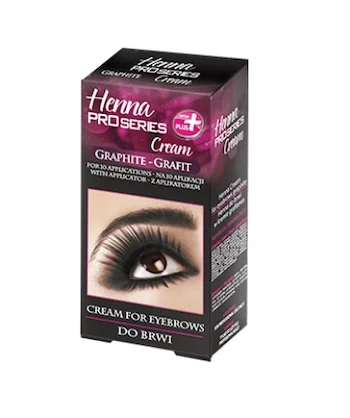 Crema vopsire sprancene Grafit, 15ml, Henna