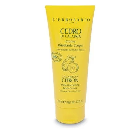 L'Erbolario Crema de corp Calabrian Citron, 100ml