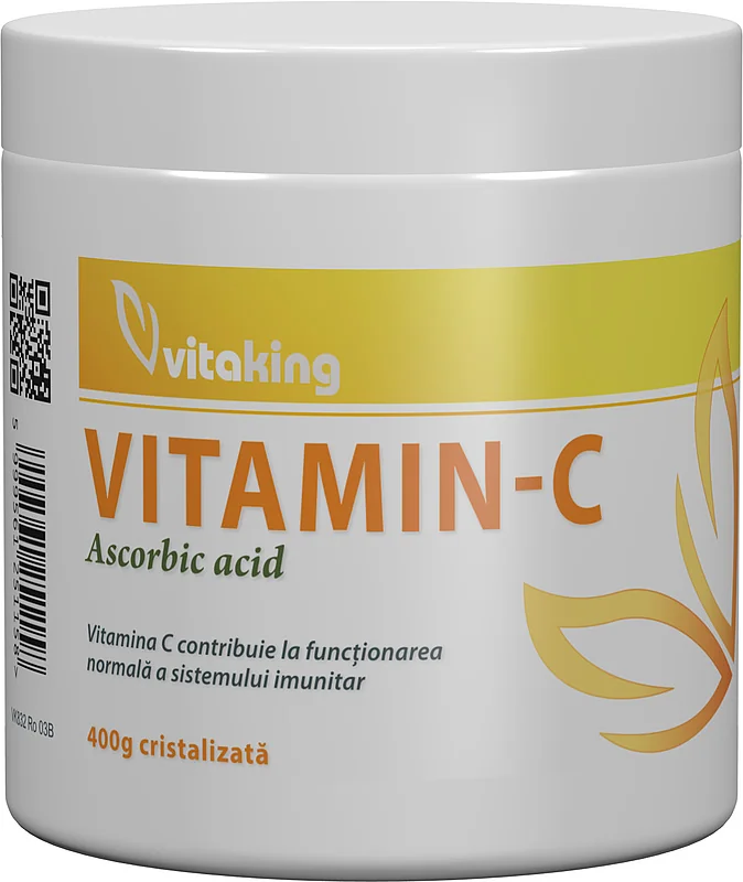 Vitamina C cristalizata, 400g, Vitaking