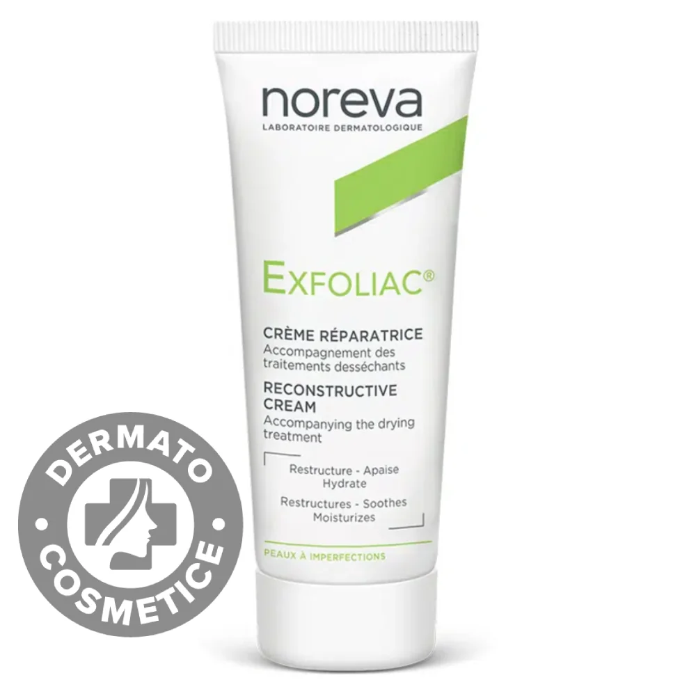 Crema reconstructiva Exfoliac, 40ml, Noreva