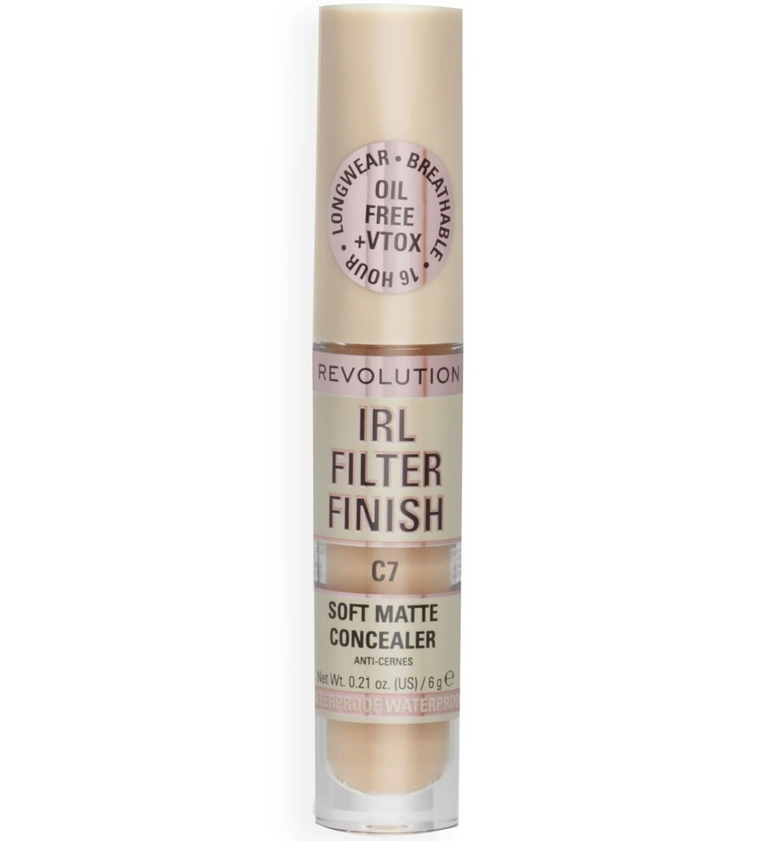 Corector IRL Filter Finish C7, 6g, Makeup Revolution 