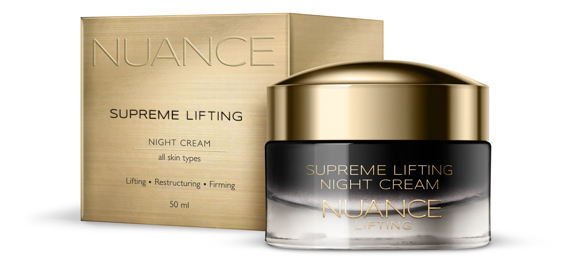 Crema de noapte Supreme Lifting, 50ml, Nuance