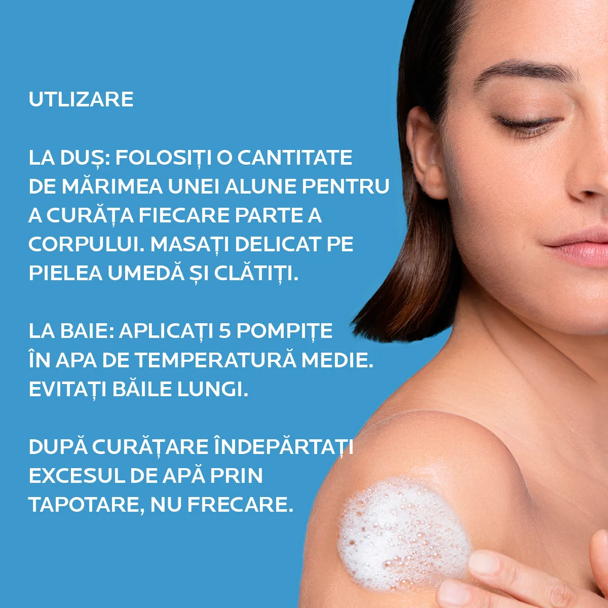 Ulei de spalare pentru pielea uscata cu tendinta atopica AP+ Lipikar, 1000ml, La Roche-Posay 