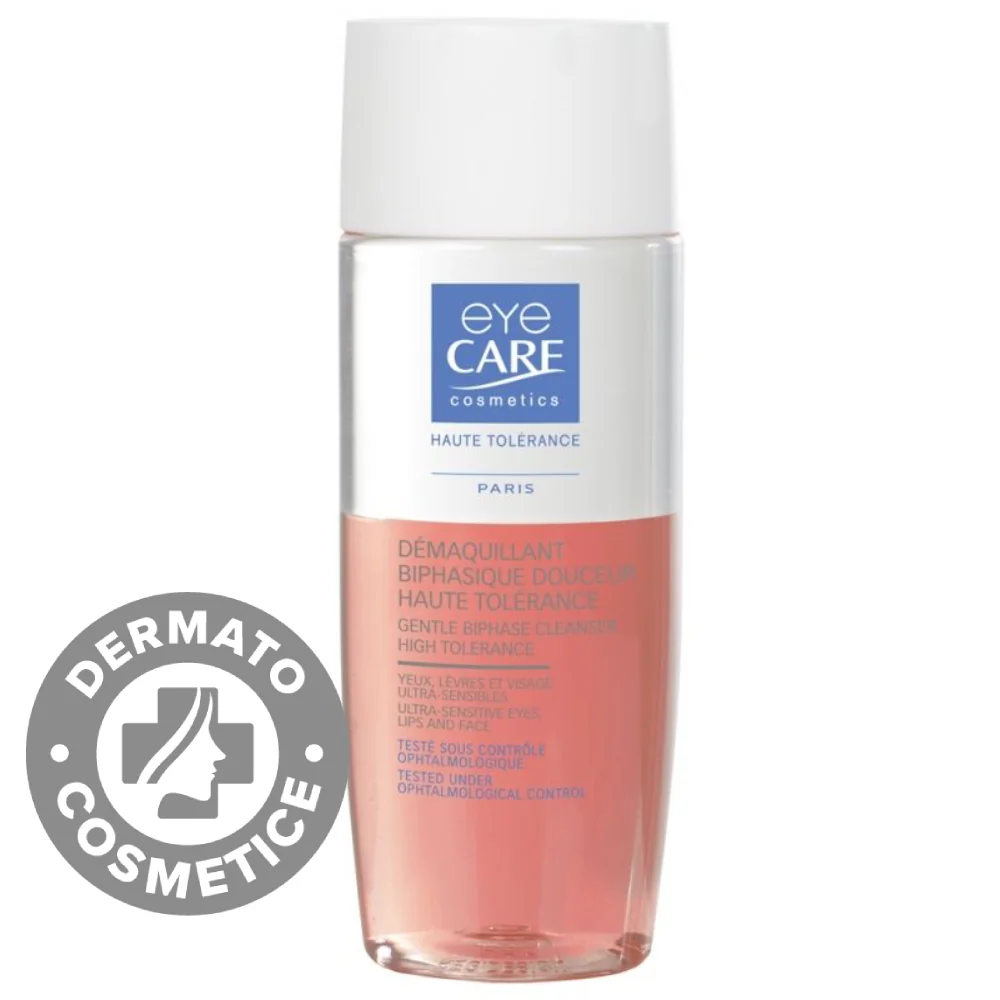 Demachiant bifazic bland cu toleranta ridicata, 150ml, Eye Care Cosmetics