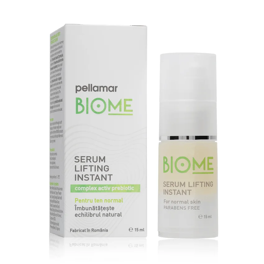 Serum lifting instant pentru ten normal Biome, 15ml, Pell Amar