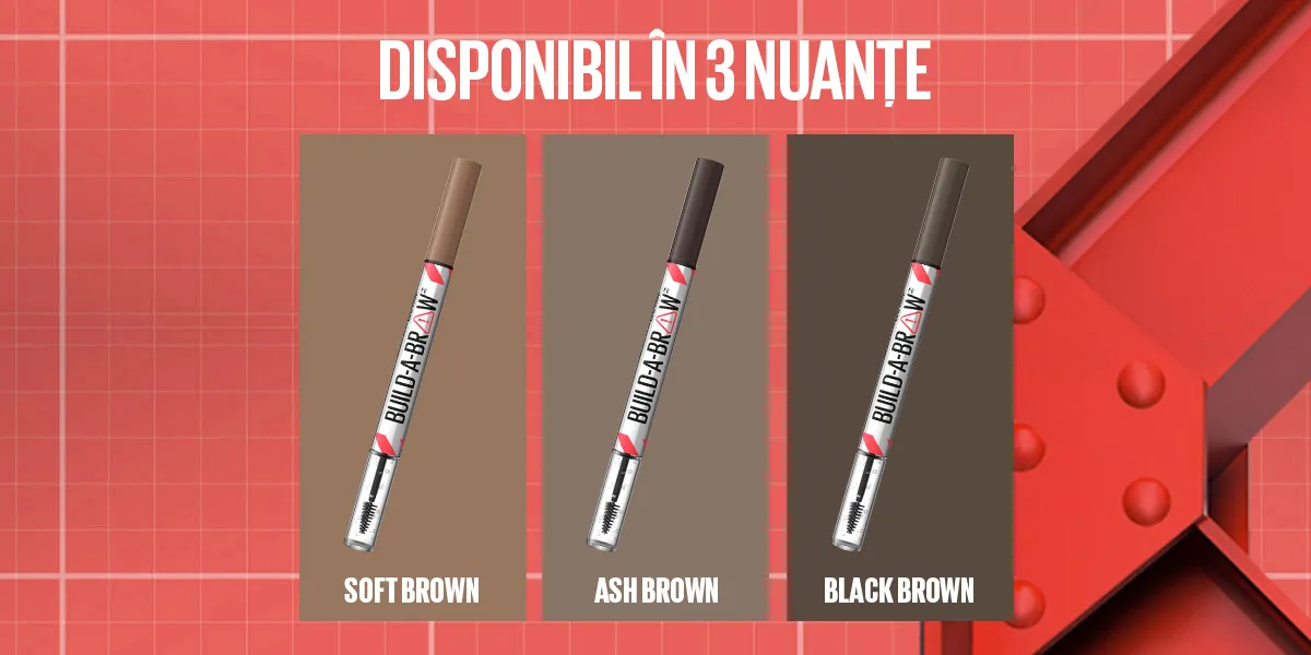 Build a brow - disponibil in 3 nuante