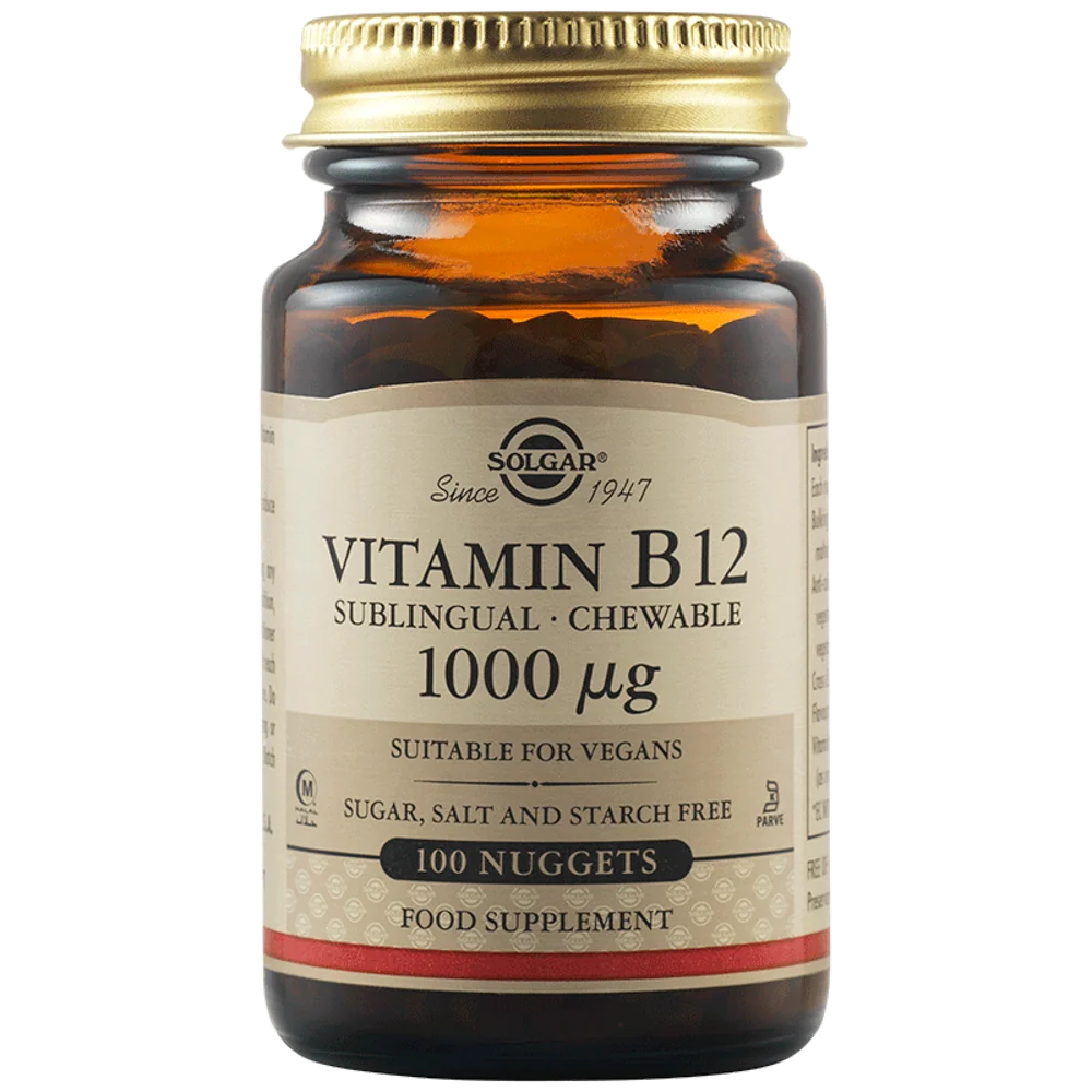 Vitamina B12 1000mcg, 100 tablete, Solgar