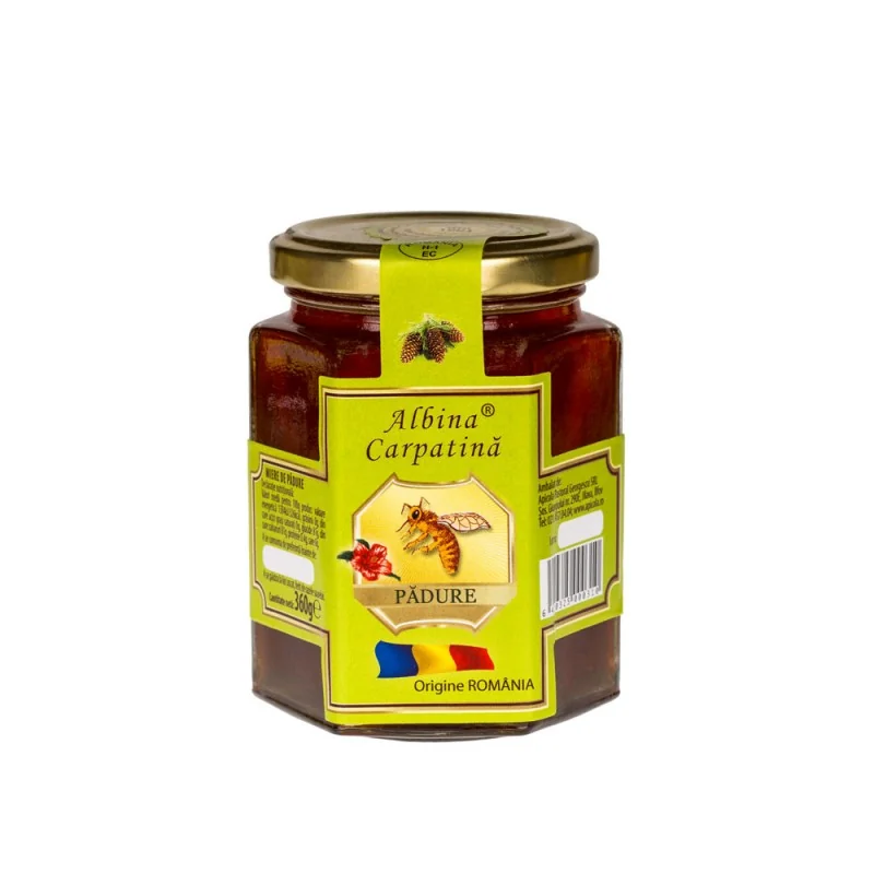 Miere de padure Albina Carpatina, 360g, Apicola