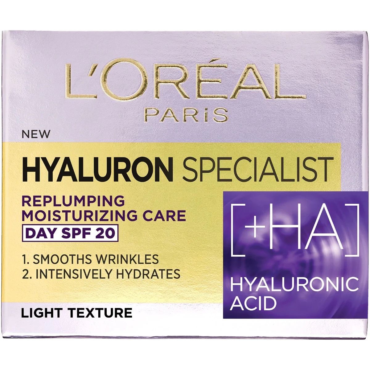 Crema de zi antirid cu acid hialuronic Hyaluron Specialist, 50ml, L'Oreal Paris 