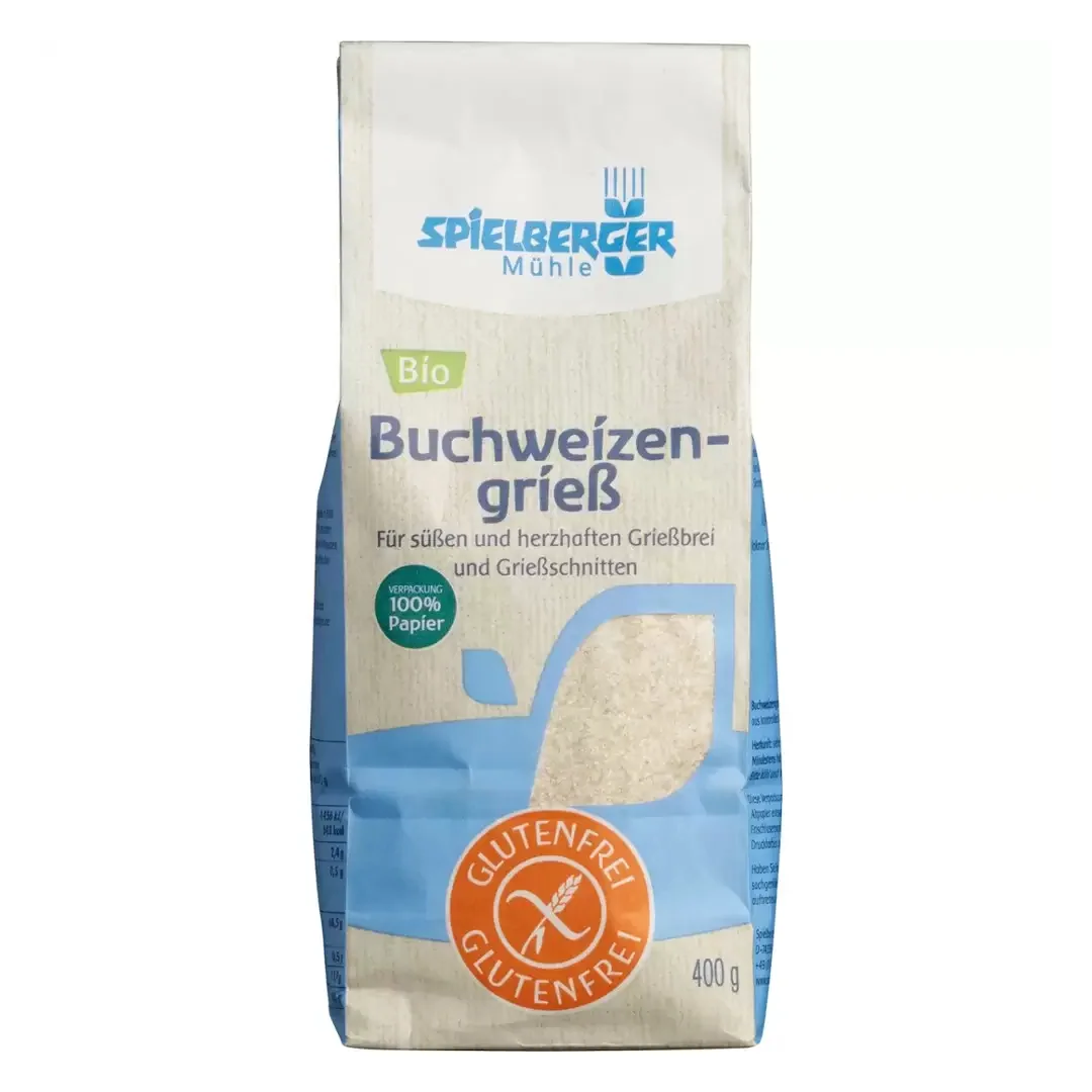 Gris din hrisca Eco fara gluten, 400g, Spielberger 