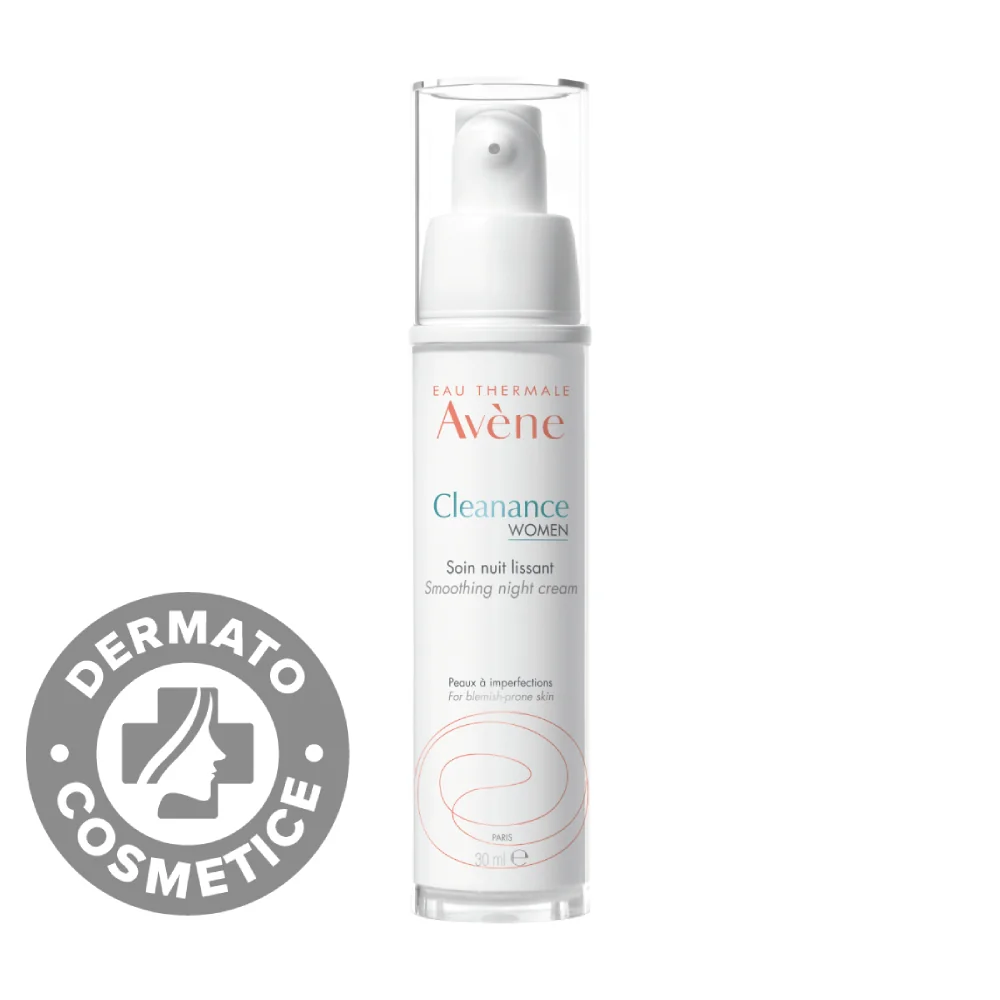 Crema de noapte pentru ten matur cu tendinta acneica Cleanance Women, 30ml, Avene