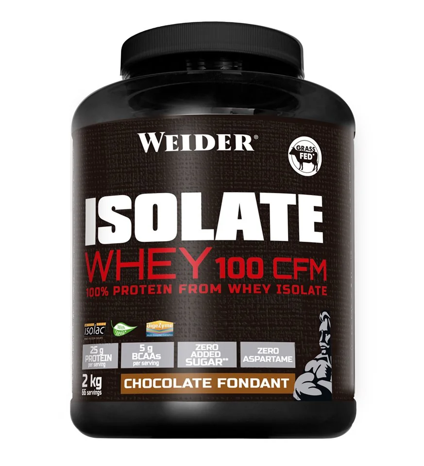 Izolat proteic cu aroma de Chocolate Fondant Isolate Whey 100CFM, 2000g, Weider