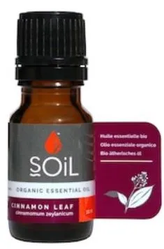 Ulei Esential Scortisoara (Cinnamomum zeylanicum) 100% Organic Ecocert, 10ml, Soil 