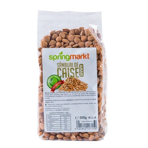 Samburi de caise amari, 500g, Springmarkt