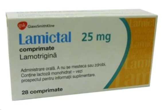 Lamictal 25mg, 28 comprimate, GSK