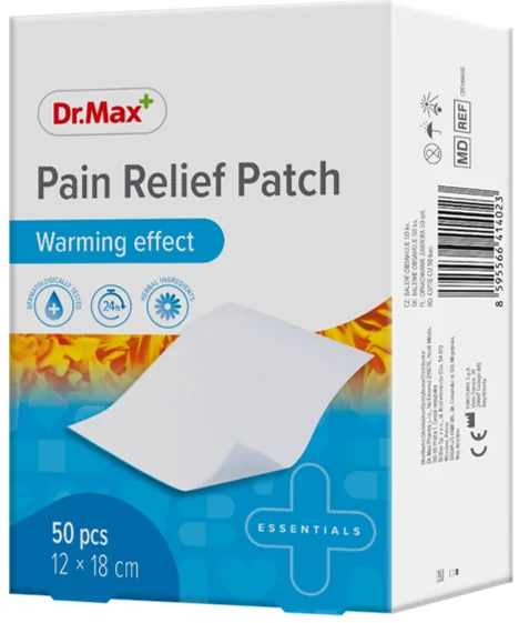 Dr. Max Plasture cu efect de incalzire 12 x 18cm, 1 bucata