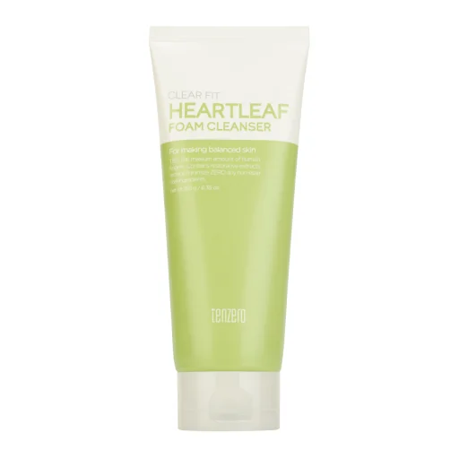 Spuma de curatare pentru ten Clearfit Heartleaf, 180g, Tenzero