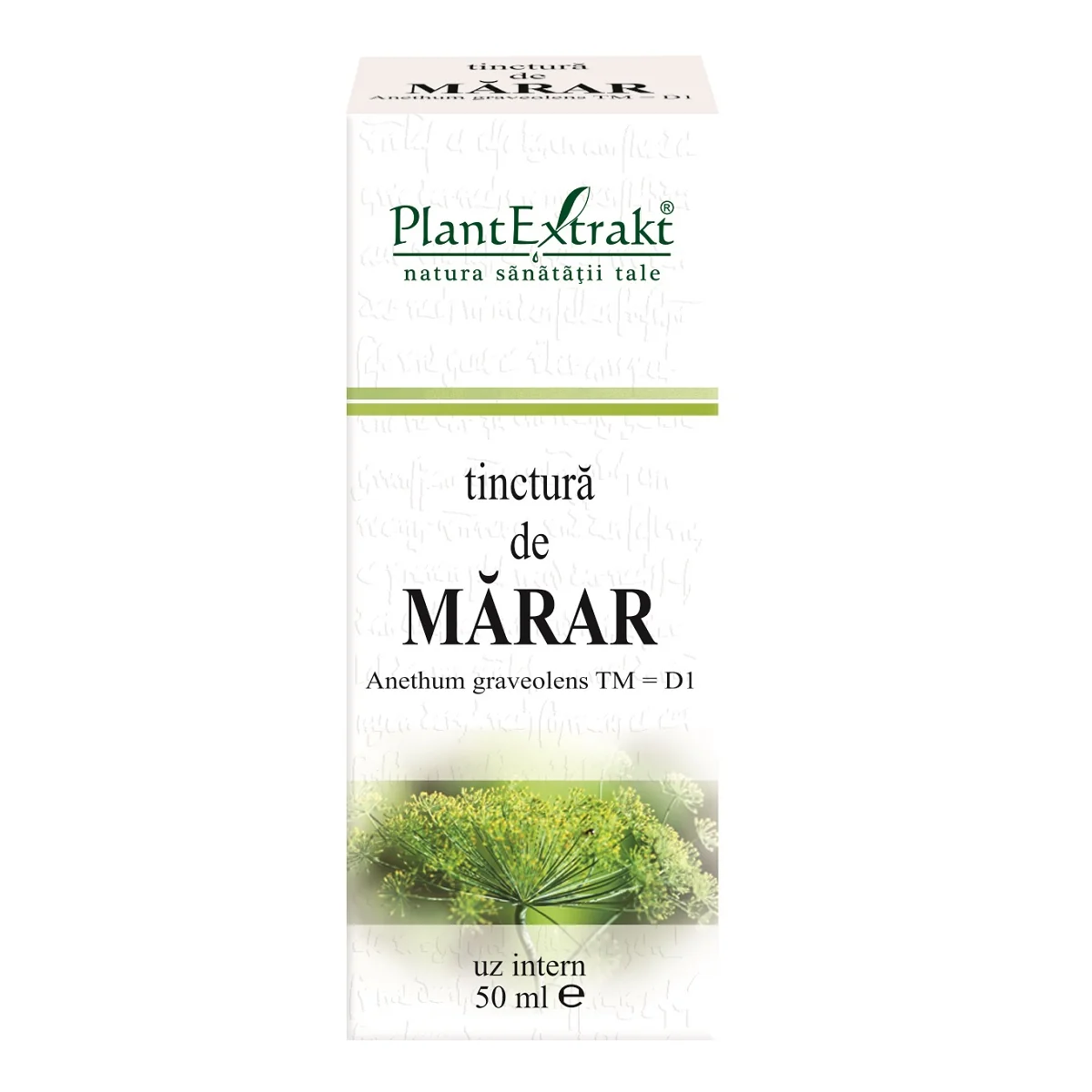 Tinctura de Marar, 50ml, PlantExtrakt