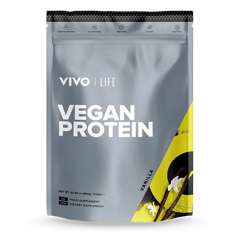 Proteina vegetala cu aroma de Vanilie Life, 900g, Vivo