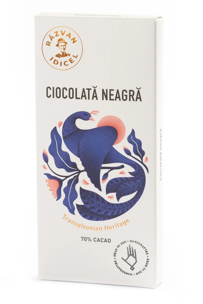 Ciocolata neagra 70%, 70g, Razvan Idicel