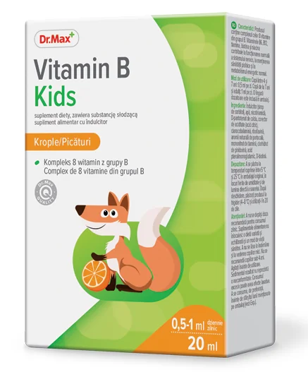 Dr. Max Vitamina B Kids, 20ml 