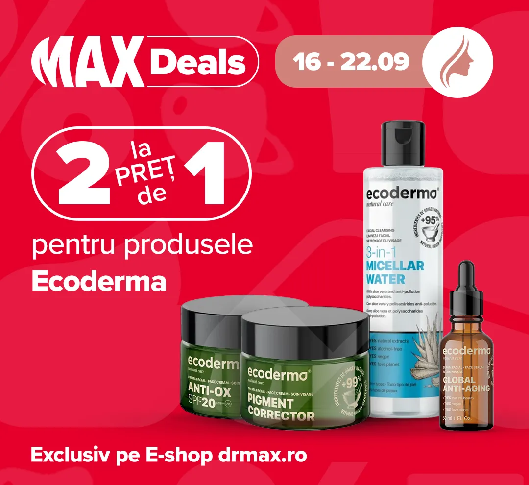 Max Deals Septembrie 2024 Ecoderma