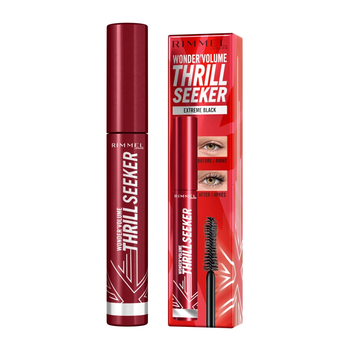 Mascara Volume Thrill Seeker Black, 8g, Rimmel London