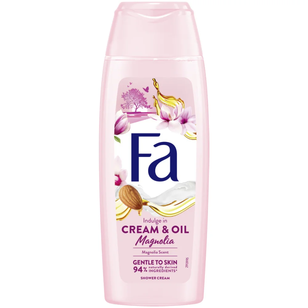 Gel de dus Cream & Oil Magnolia, 250ml, Fa