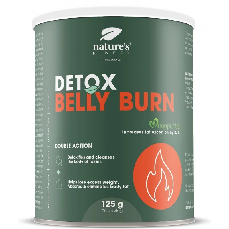 Bautura Detox Belly Burn (ardere grasime), 125g, Nutrisslim