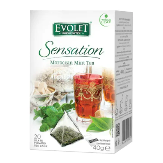 Ceai moroccan de menta Selection, 20 plicuri, Evolet