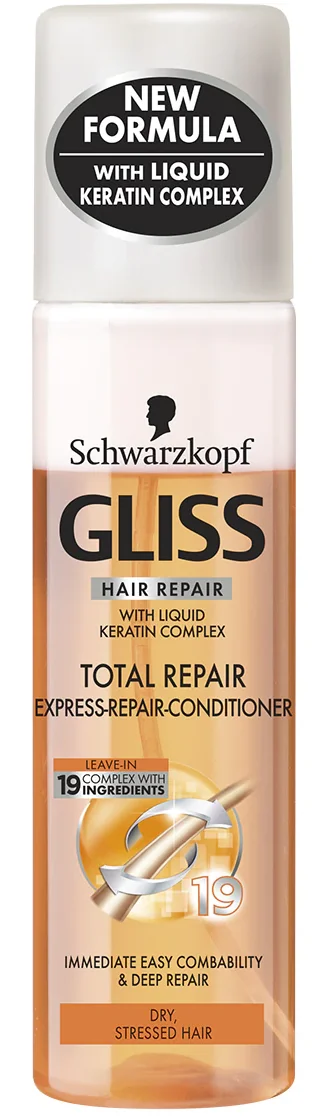 Balsam spray express Total Repair 19, 200ml, Gliss