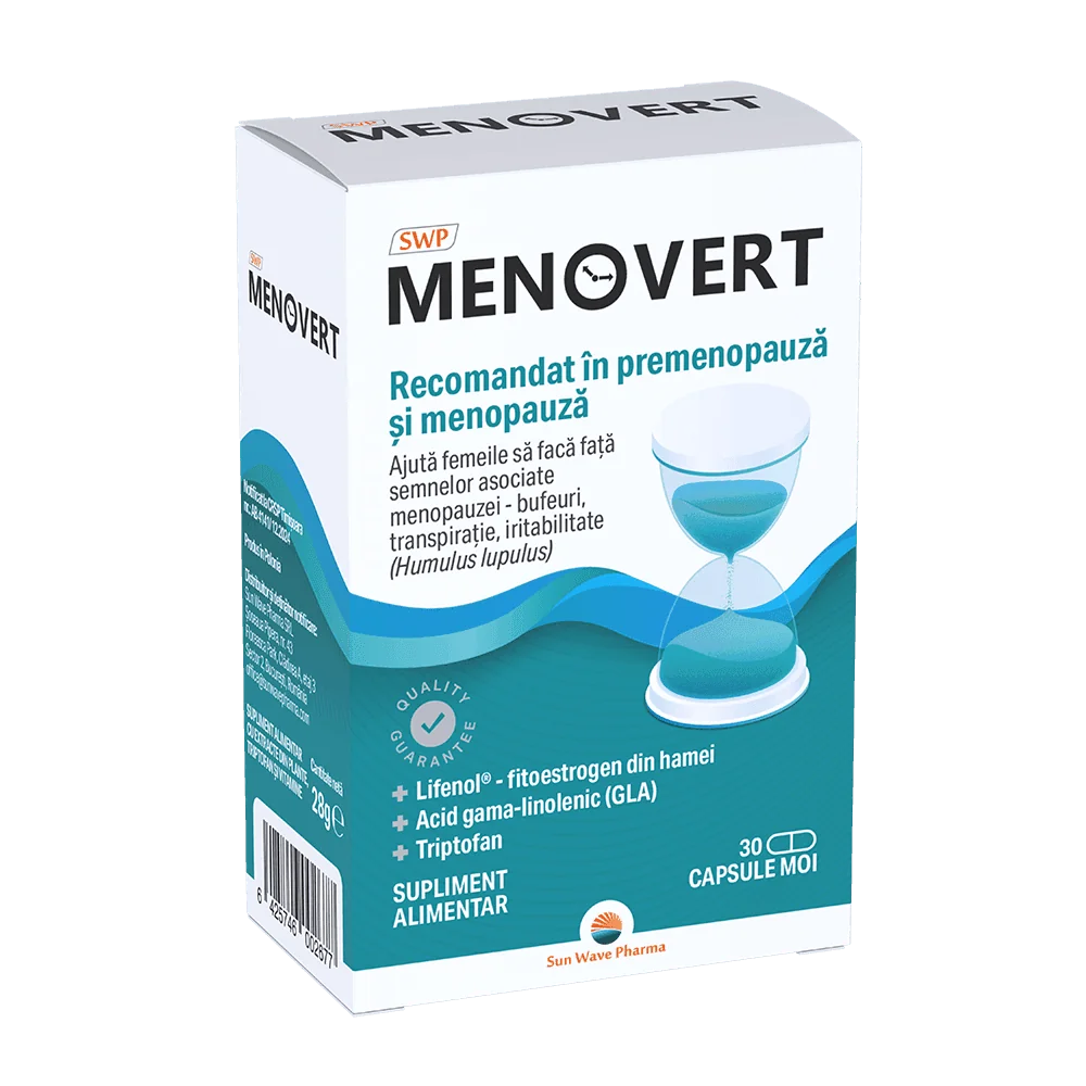 Menovert, 30 capsule, Sun Wave Pharma