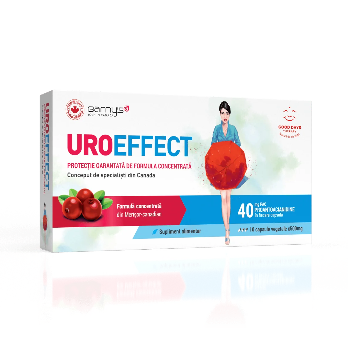 Uroeffect, 10 capsule vegetale, Good Days Therapy