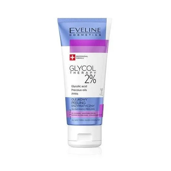 Ulei pentru exfoliere enzimatica Glycol Therapy 2%, 100ml, Eveline Cosmetics