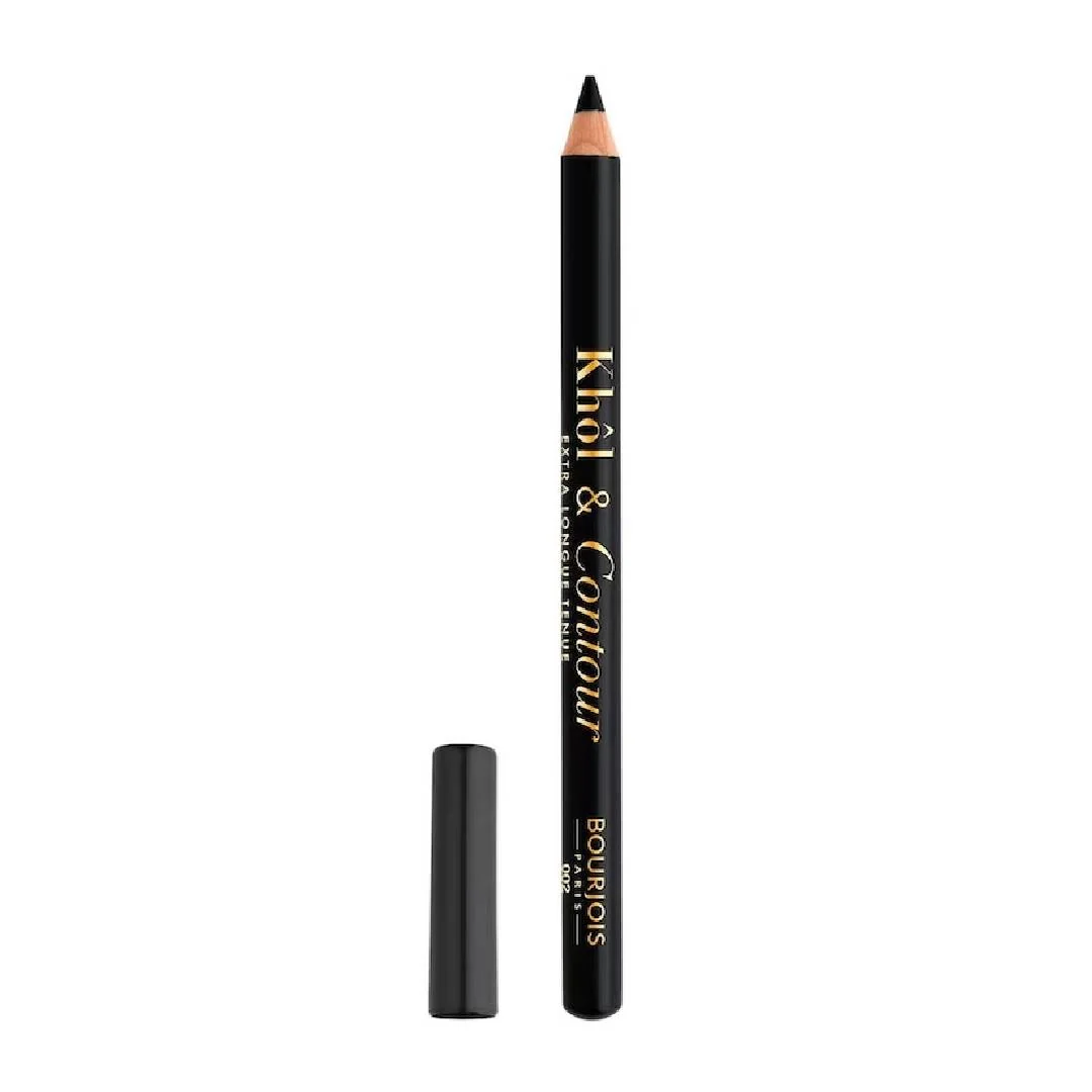 Creion de ochi Khol&Contour 02 Ultra Black, 1,2g, Bourjois