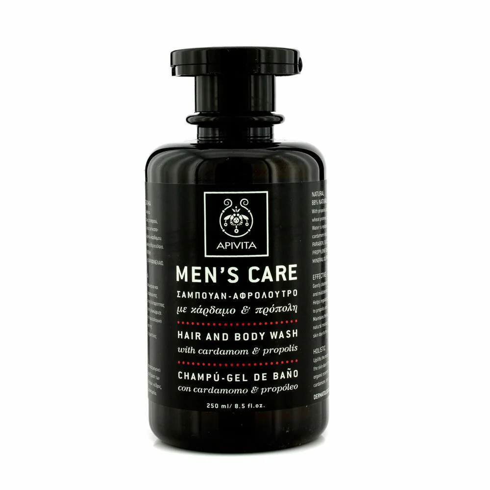 Apivita Men’s Care Gel de dus si sampon, 250ml