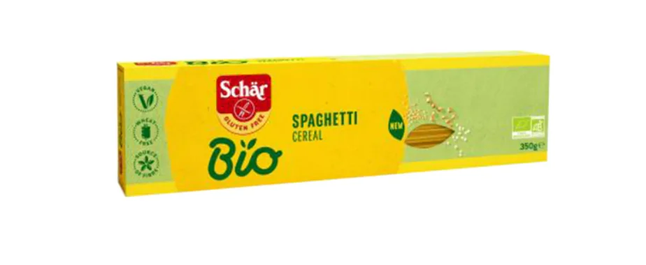 Spaghete multicereale bio fara gluten, 350g, Schar