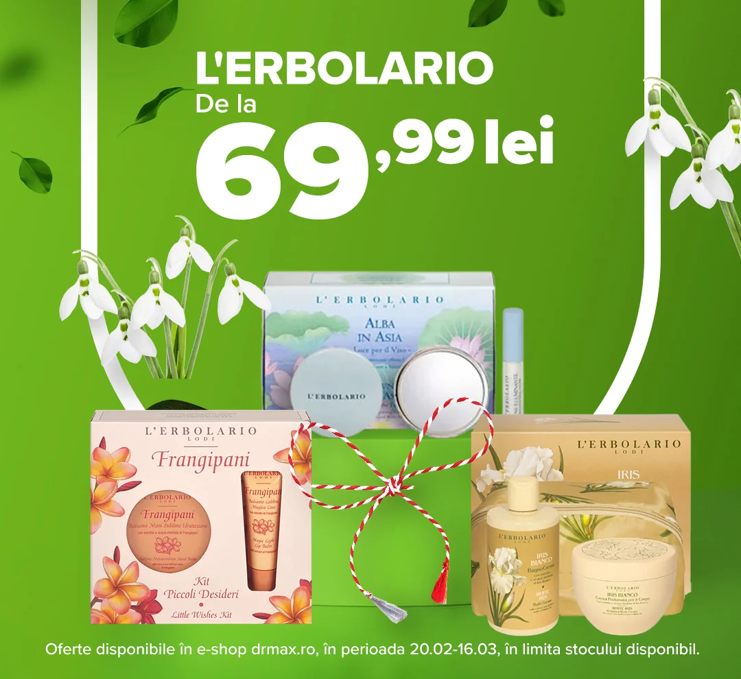 Oferta campanie Martisor + Luna Femeii 2025 L'Erbolario