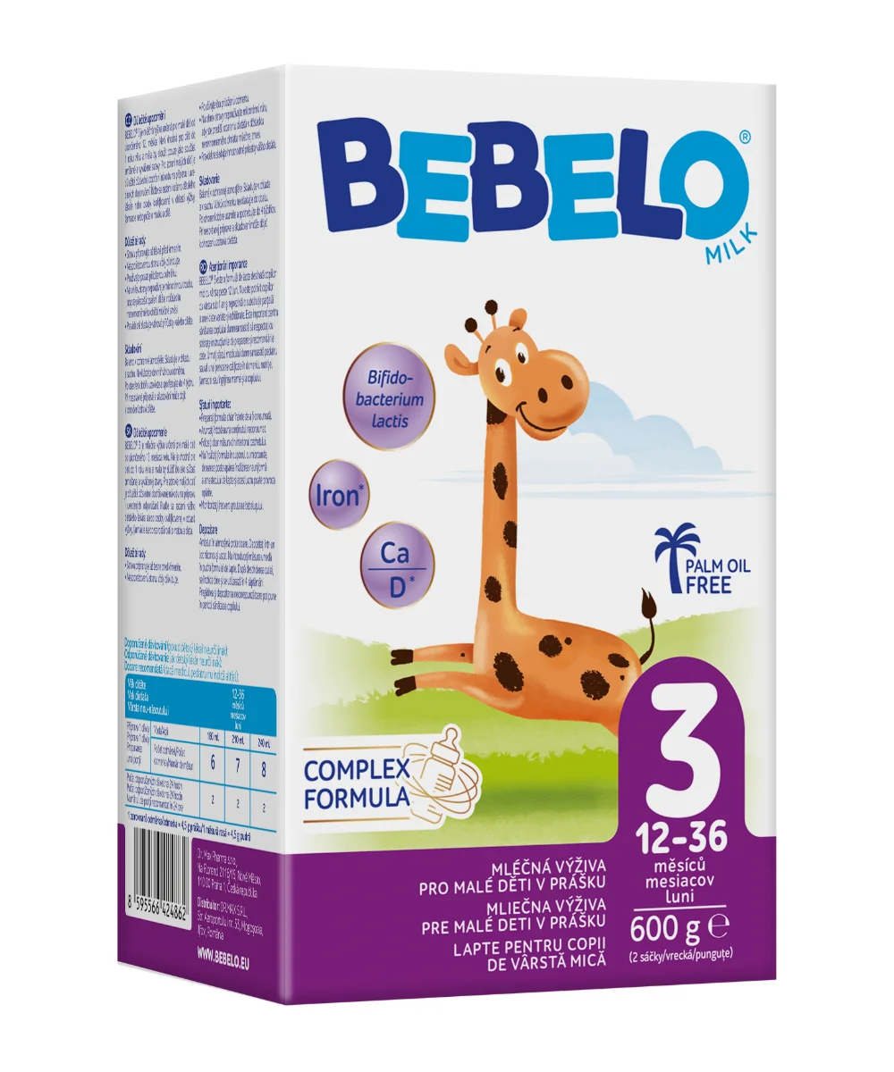 Bebelo Milk 3, 600g