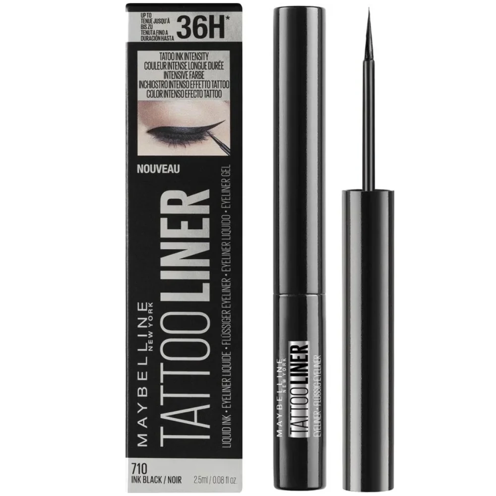 Tus de ochi lichid Tatoo Liner Liquid Ink 710, 2.5ml, Maybelline