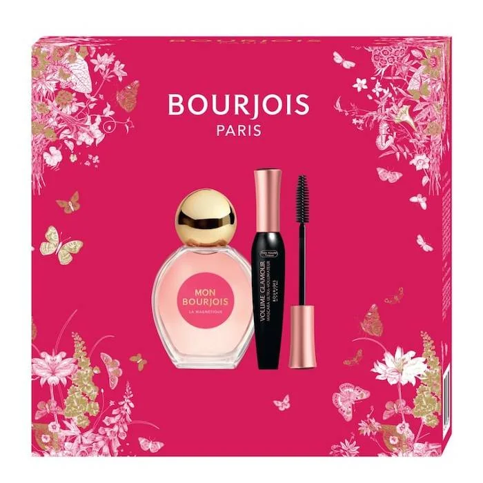 Set pentru femei Apa de parfum La Magnetique 50ml + Mascara Volume Glamour 06 Black 7ml, Bourjois