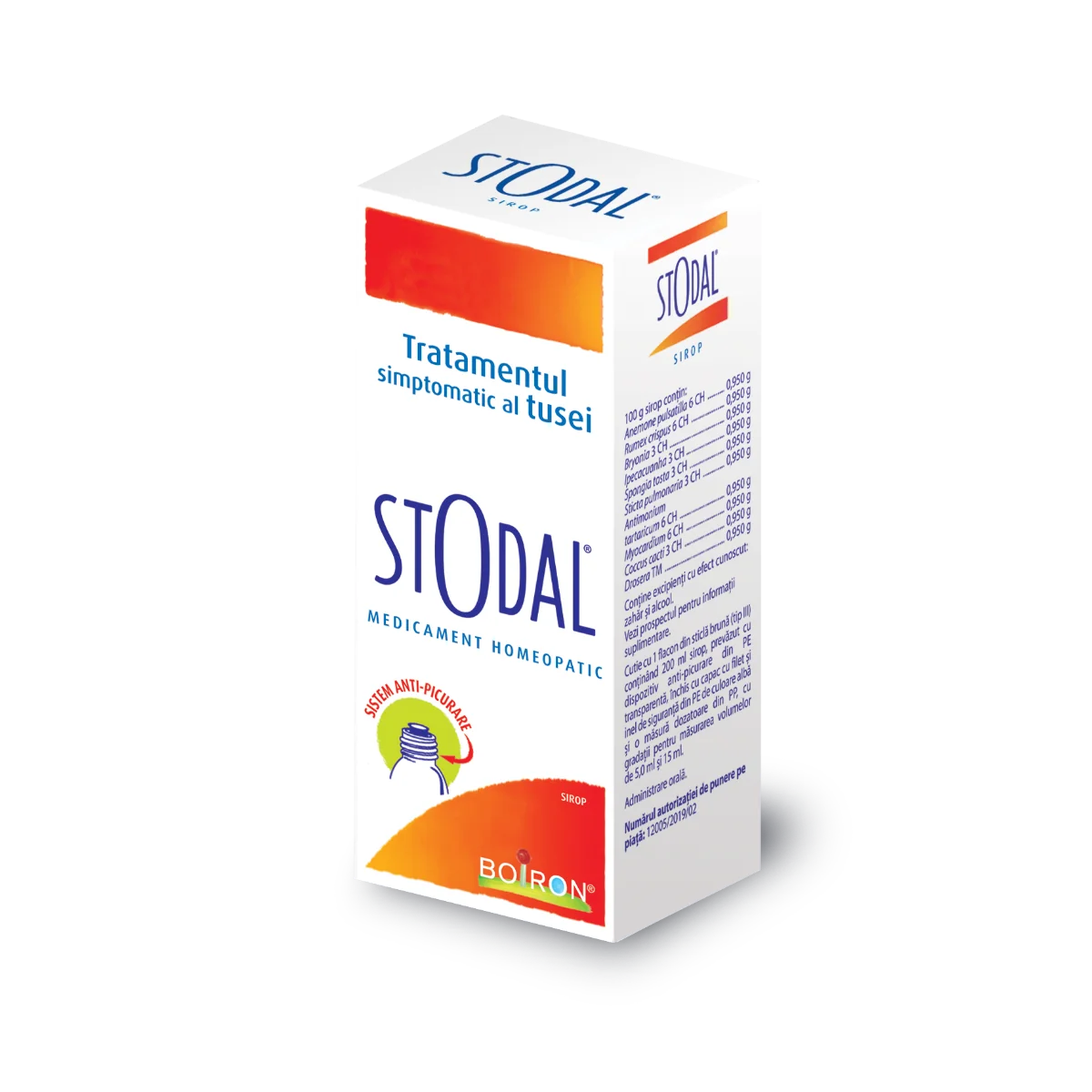 Sirop Stodal, 200 ml, Boiron